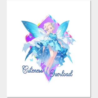 Cuteness Overload Fairy Girl Posters and Art